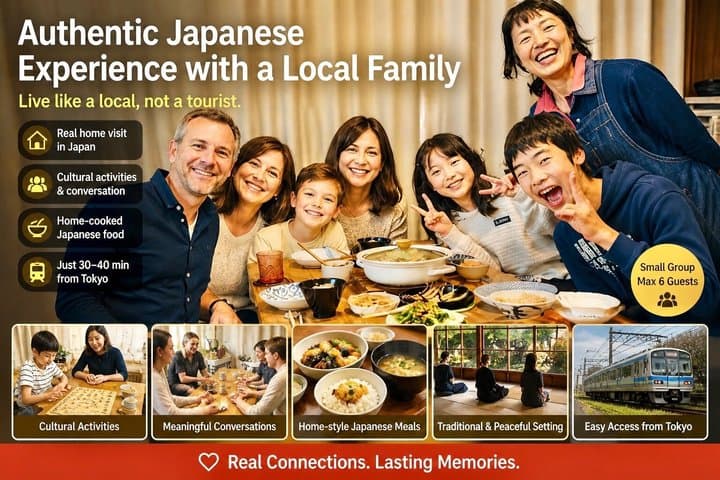 Tokyo Local Home Experience: Authentic Visit with Japanese Family — photo 1