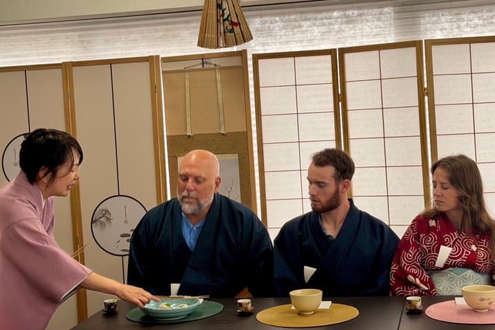 Tokyo Tea Ceremony in Asakusa with Kimono, Matcha & Wagashi — photo 3