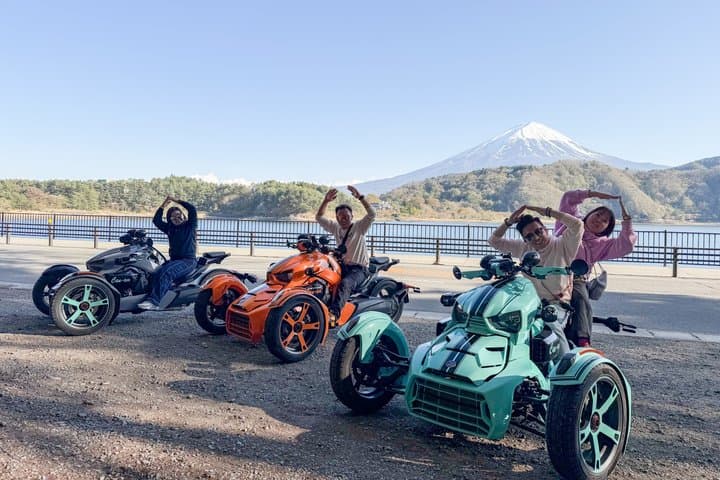 2 Hour Guided Mt Fuji Scenic Trike Tour in Lake Kawaguchiko — photo 4