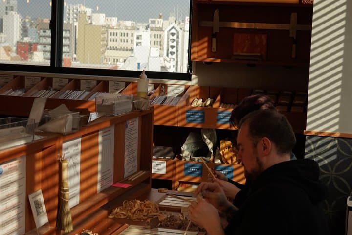 Tokyo : Asakusa Chopsticks Making Class — photo 9