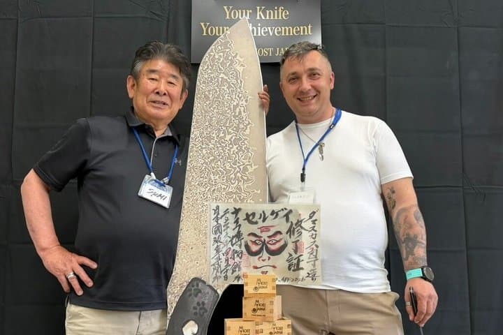 Make Your Own Damascus Kitchen Knife in Samurai Sword Town — photo 3