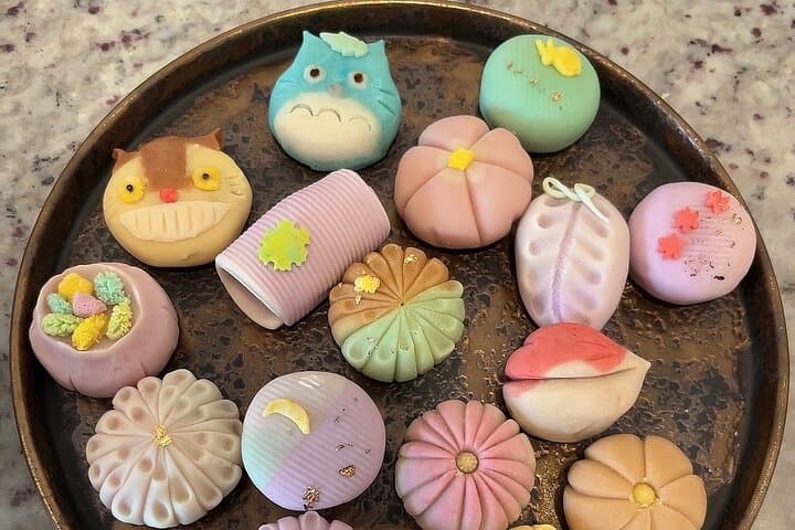 Make Traditional Nerikiri Sweets & Matcha experience in Shibuya