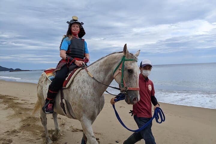Experience Horseback Riding with Samurai Costume in Japan