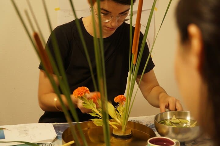 Osaka: Learning Ikebana with Japanese Masters