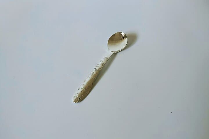 Pure Silver Spoon Making Workshop in Kyoto