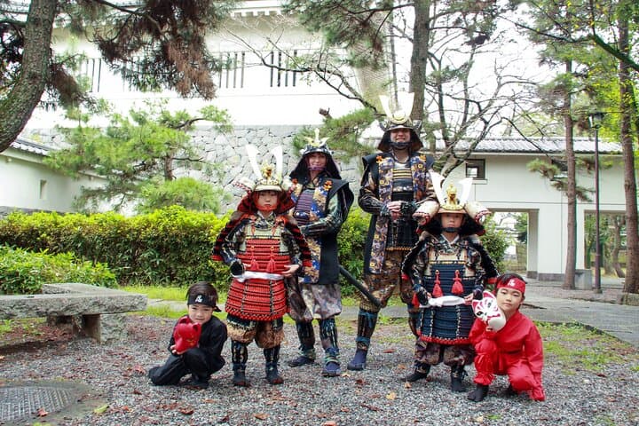 Private Samurai Costume Photo shooting in Gyoda Oshi Castle