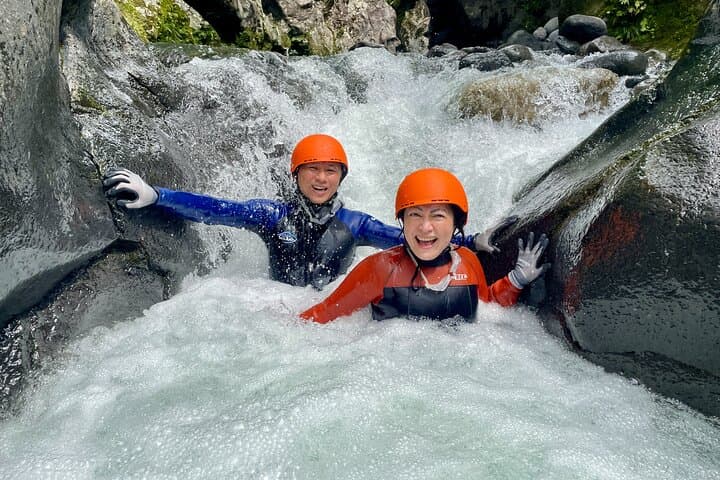 Shizuoka: Fun Canyoning Activity near Mt. Fuji