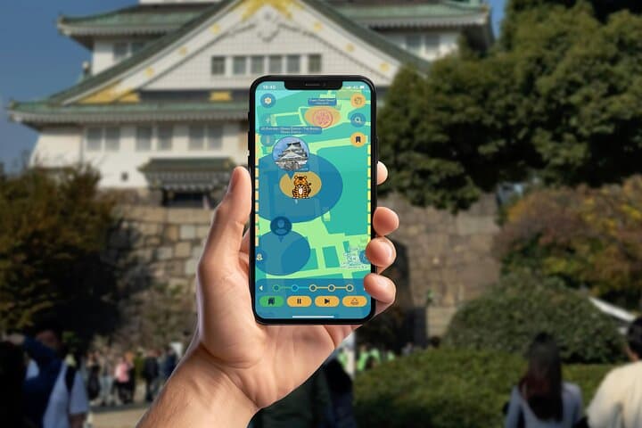 Osaka Oracle GPS App Walking Tour Mobile Game