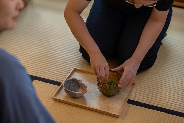 A Moment of Serenity with Tea Ceremony in a Nagoya Teahouse