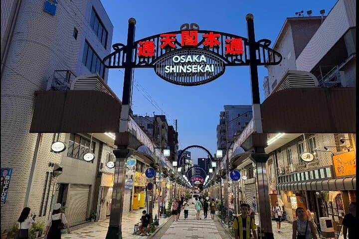 Osaka Local Secrets Walking Tour with English Speaking Guide