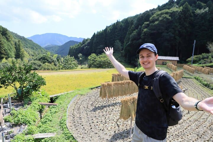 Osaka Satoyama Rice Terraces Traditional Farmhouse Walking Tour