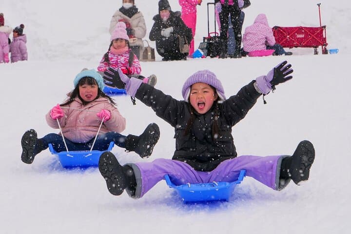 Hachiman Old Town, Snow Park and Hot Spring Day Trip in Nagoya