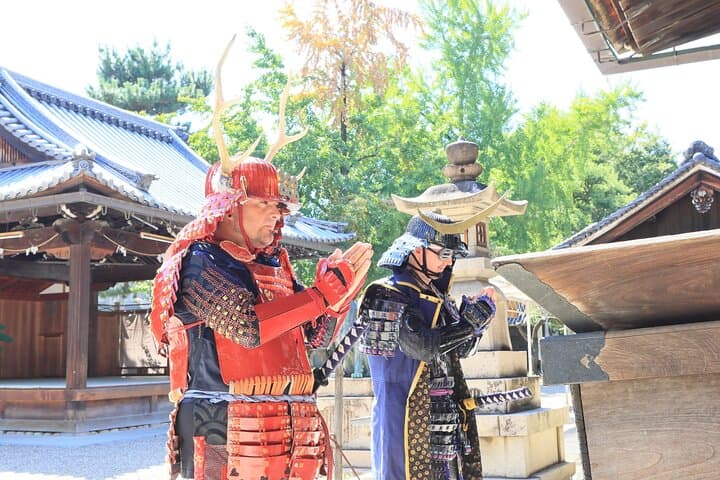 Osaka Samurai Armor and Domyoji Battlefield History Tour
