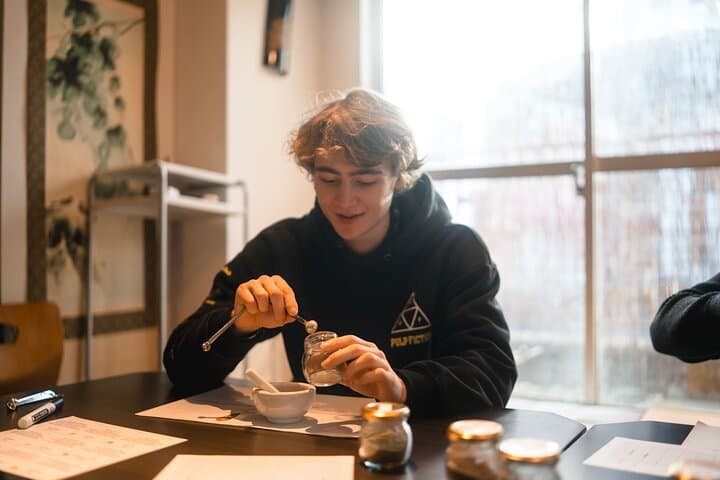 Tokyo: Incense Making Workshop and Drinking Matcha in Shibuya