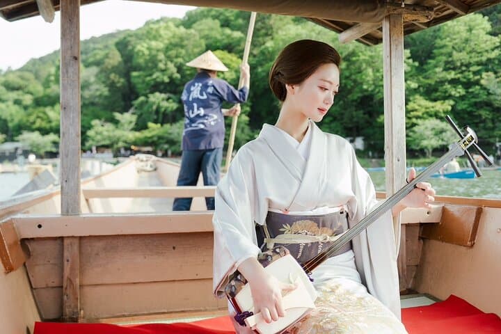 Experience Kyoto Katsura River boat Adventure in Arashiyama