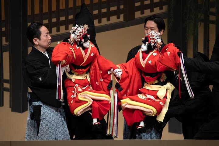 BUNRAKU performance by National Theatre in Kita-Senju, Tokyo