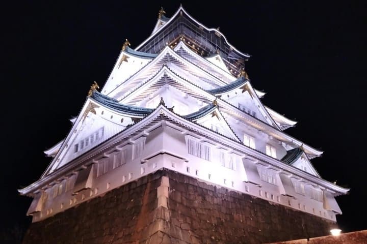 Osaka Castle After Dark: Night Photography Tour
