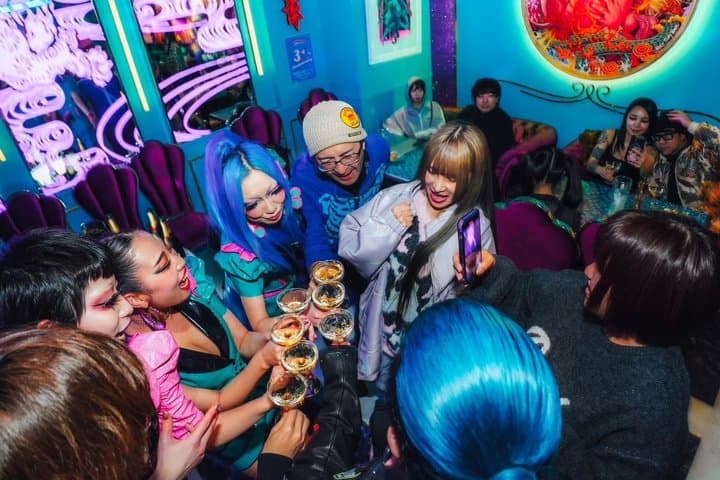 Osaka Farplane Parco Bar Admission Ticket with Drink for Foreign