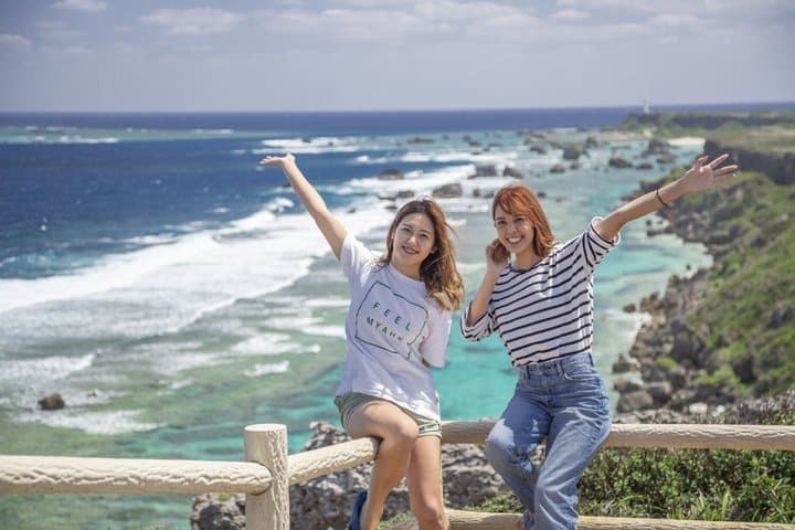 Guided sightseeing tour photo tour of Miyakojima Spectacular spots Okinawa