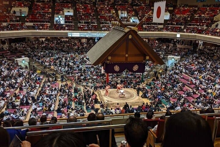 Nagoya Enjoy Sumo Match and Know About It /A-seat Ticket Included